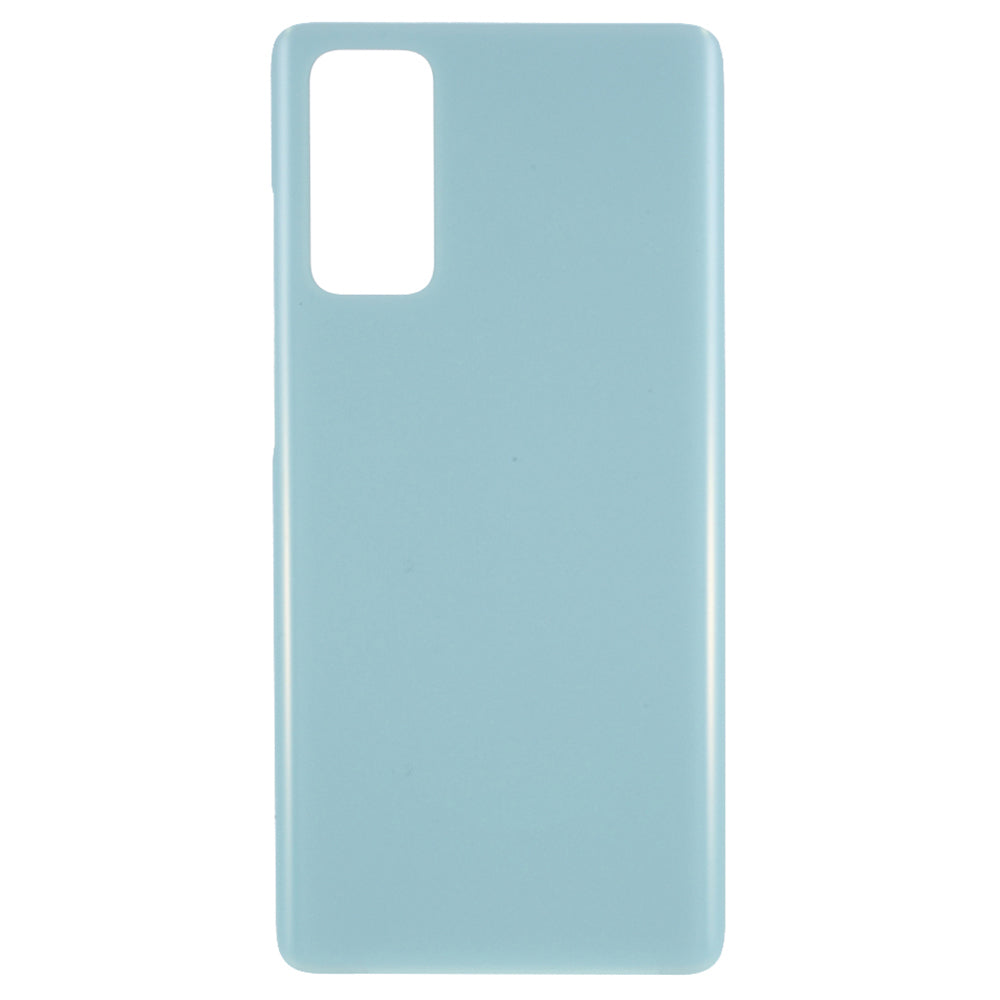 For Samsung Galaxy S20 FE G780 / S20 FE 5G G781 Battery Housing Cover with Adhesive Sticker (without Logo) - Green