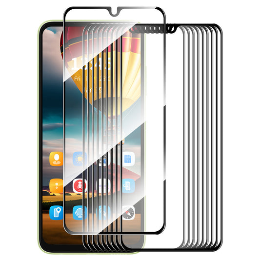 ENKAY HAT PRINCE 10Pcs For Samsung Galaxy A06 Screen Protector Full Glue Silk Printing Complete Covering