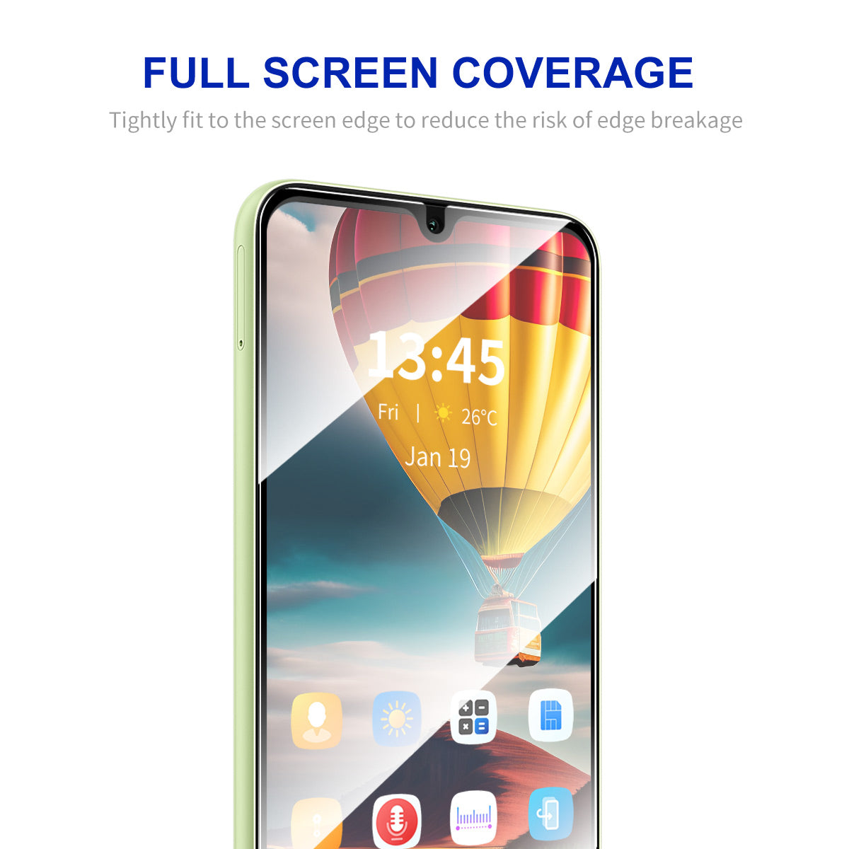 ENKAY HAT PRINCE 10Pcs For Samsung Galaxy A06 Screen Protector Full Glue Silk Printing Complete Covering