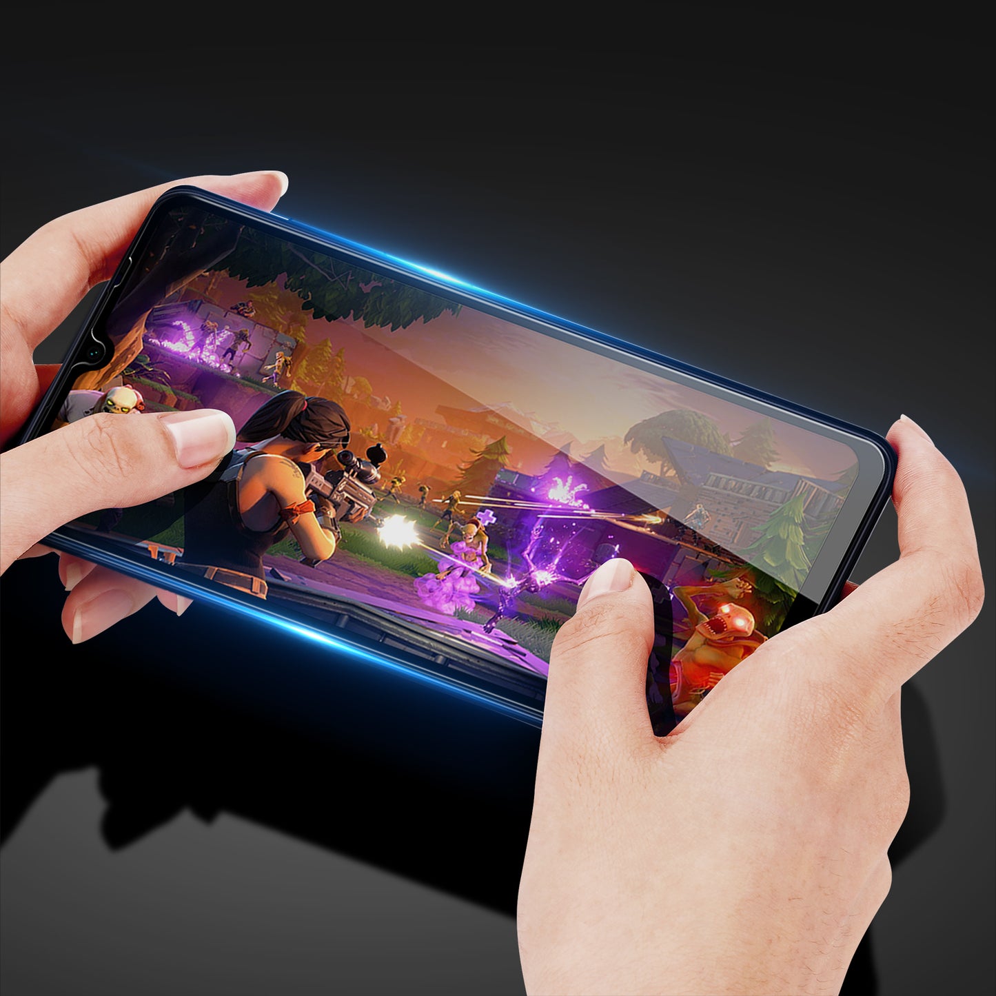 DUX DUCIS For Samsung Galaxy A06 Screen Protector Medium Alumina Glass Film Anti-Explosion (9D)