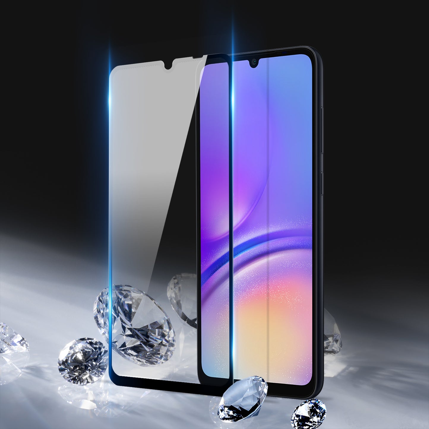 DUX DUCIS For Samsung Galaxy A06 Screen Protector Medium Alumina Glass Film Anti-Explosion (9D)