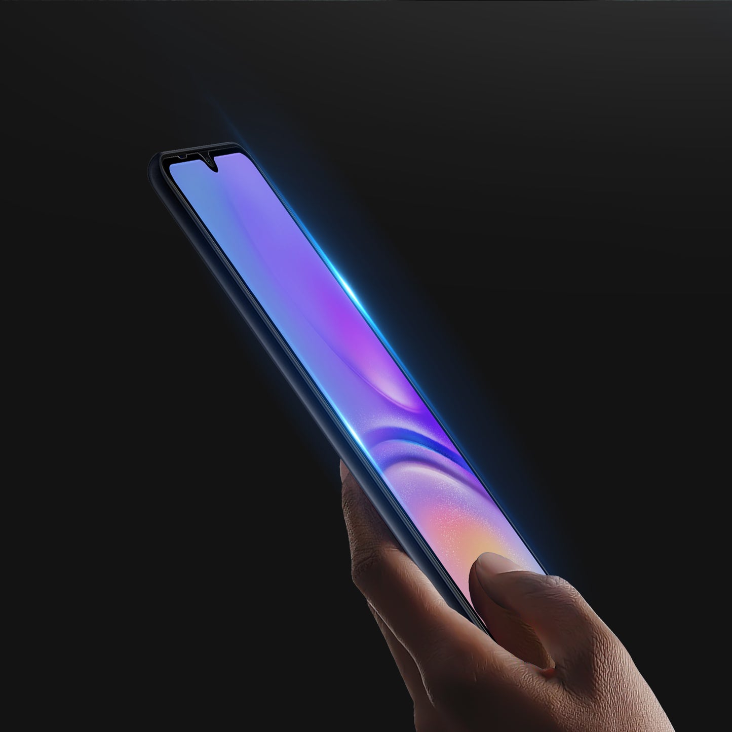 DUX DUCIS For Samsung Galaxy A06 Screen Protector Medium Alumina Glass Film Anti-Explosion (9D)