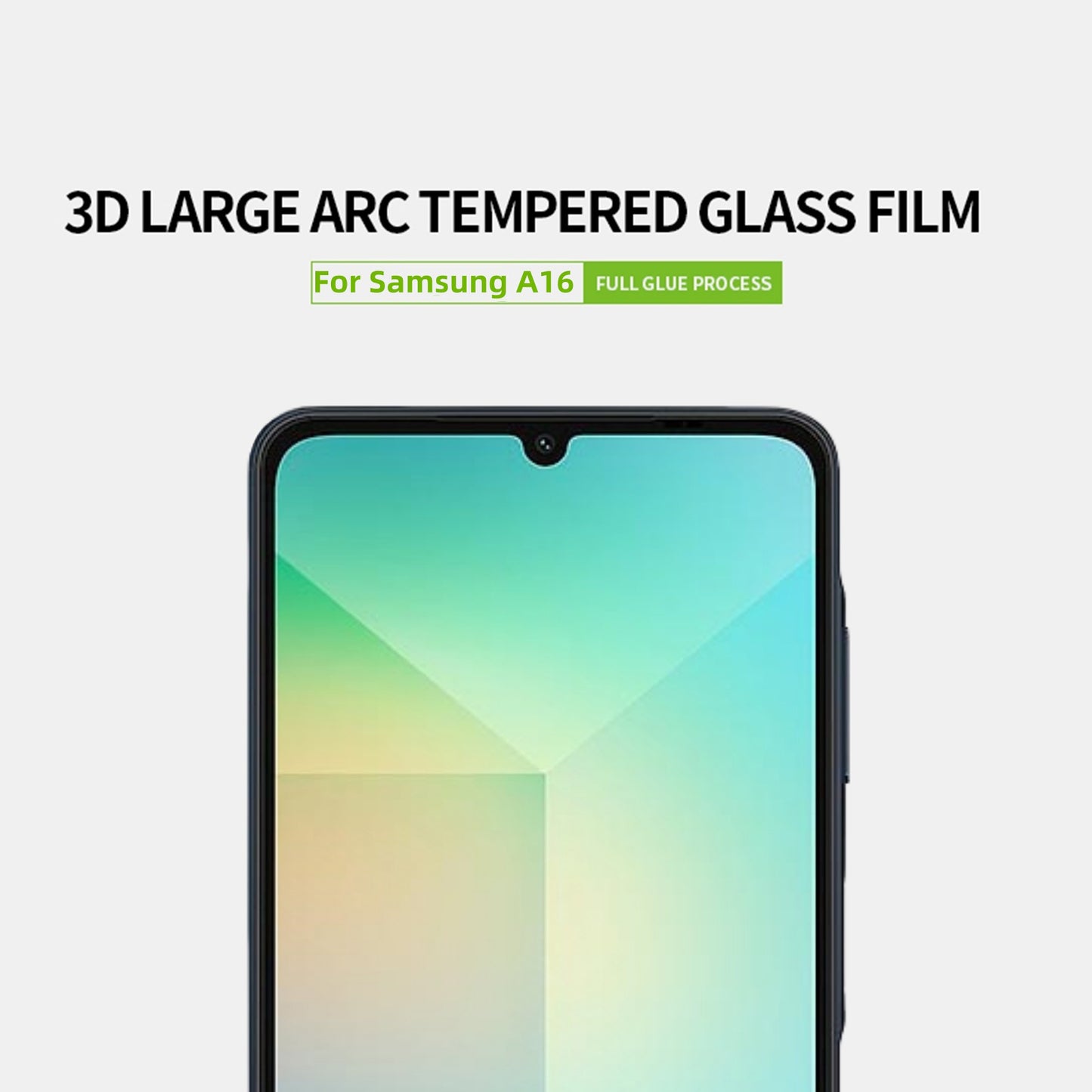 PINWUYO JK 3D Tempered Glass Film Series-2 for Samsung Galaxy A16 5G / A16 4G / A06 Screen Protector 9H Hardness Ultra Clear