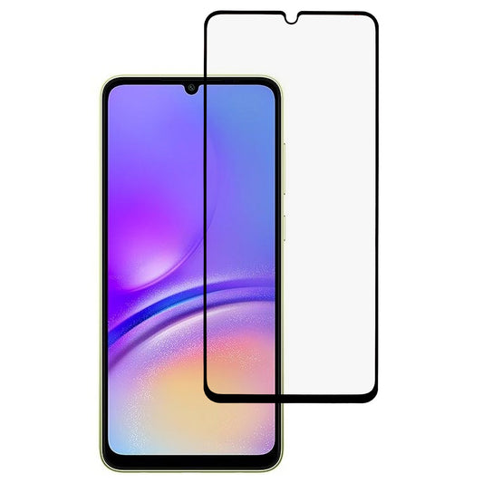 For Samsung Galaxy A06 Tempered Glass Screen Protector Full Glue Silk Printing Screen Film