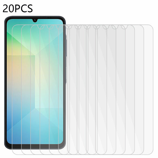 20PCS For Samsung Galaxy A06 Screen Protector 0.3mm Anti-Scratch HD Tempered Glass Film