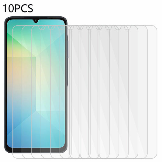 10PCS For Samsung Galaxy A06 Screen Protector Tempered Glass 2.5D 0.3mm High Definition