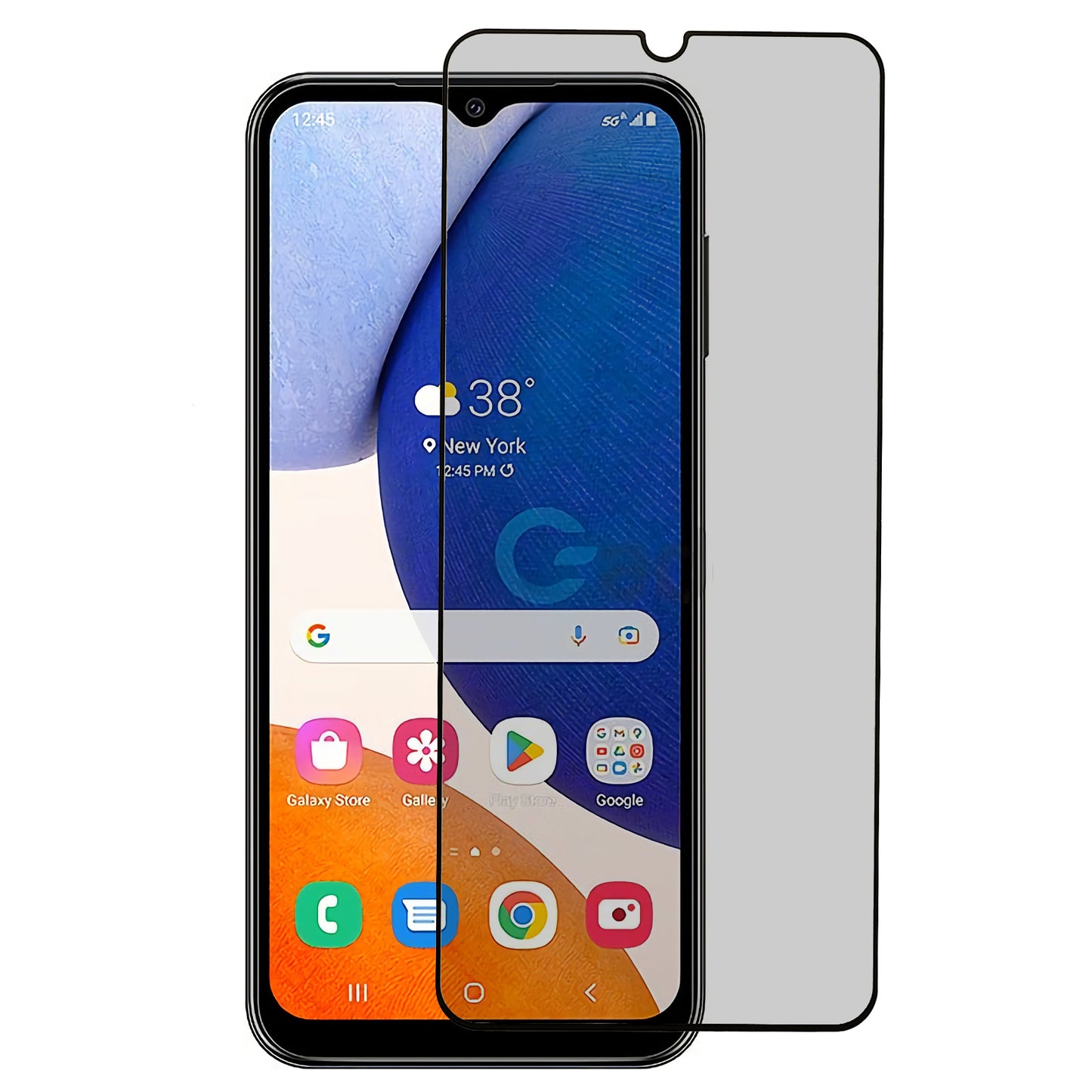 For Samsung Galaxy A16 5G / A16 4G Anti-Peep Privacy Screen Protector Tempered Glass Film Full Glue