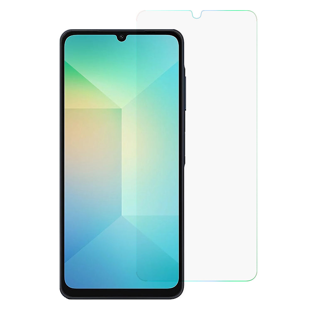 For Samsung Galaxy A06 Screen Protector High Aluminum-Silicon Glass Film HD Clarity 0.25 Arc Edge