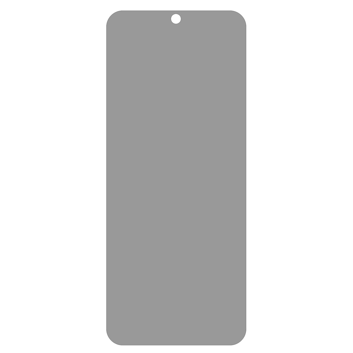 For Samsung Galaxy A06 Anti-Peep Screen Protector TPU+PET Inner Screen Film