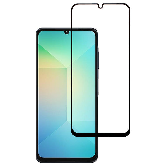 For Samsung Galaxy A06 Screen Protector Full Glue Silk Printing Tempered Glass Film