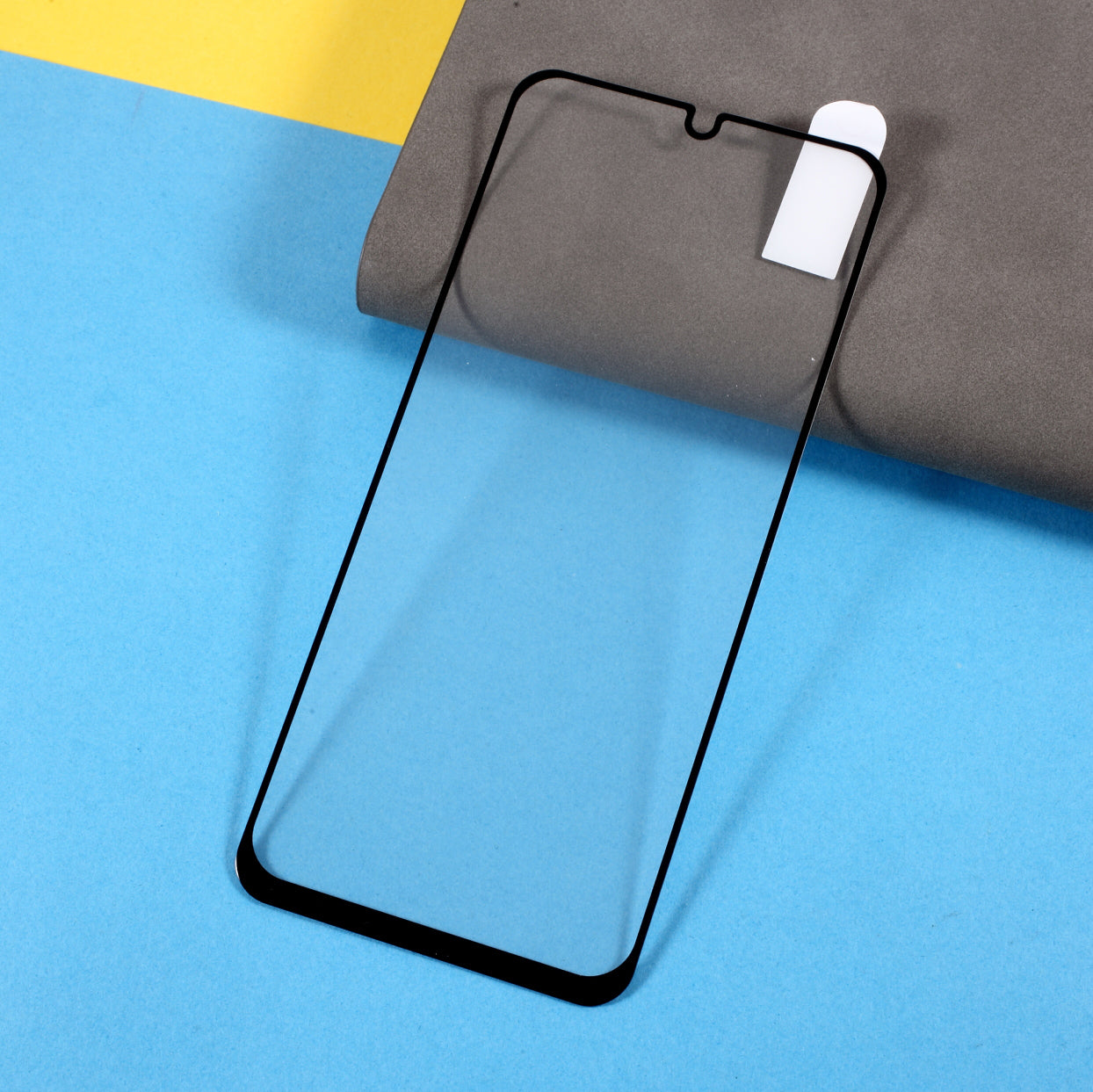 For Samsung Galaxy A06 Screen Protector Full Glue Silk Printing Tempered Glass Film