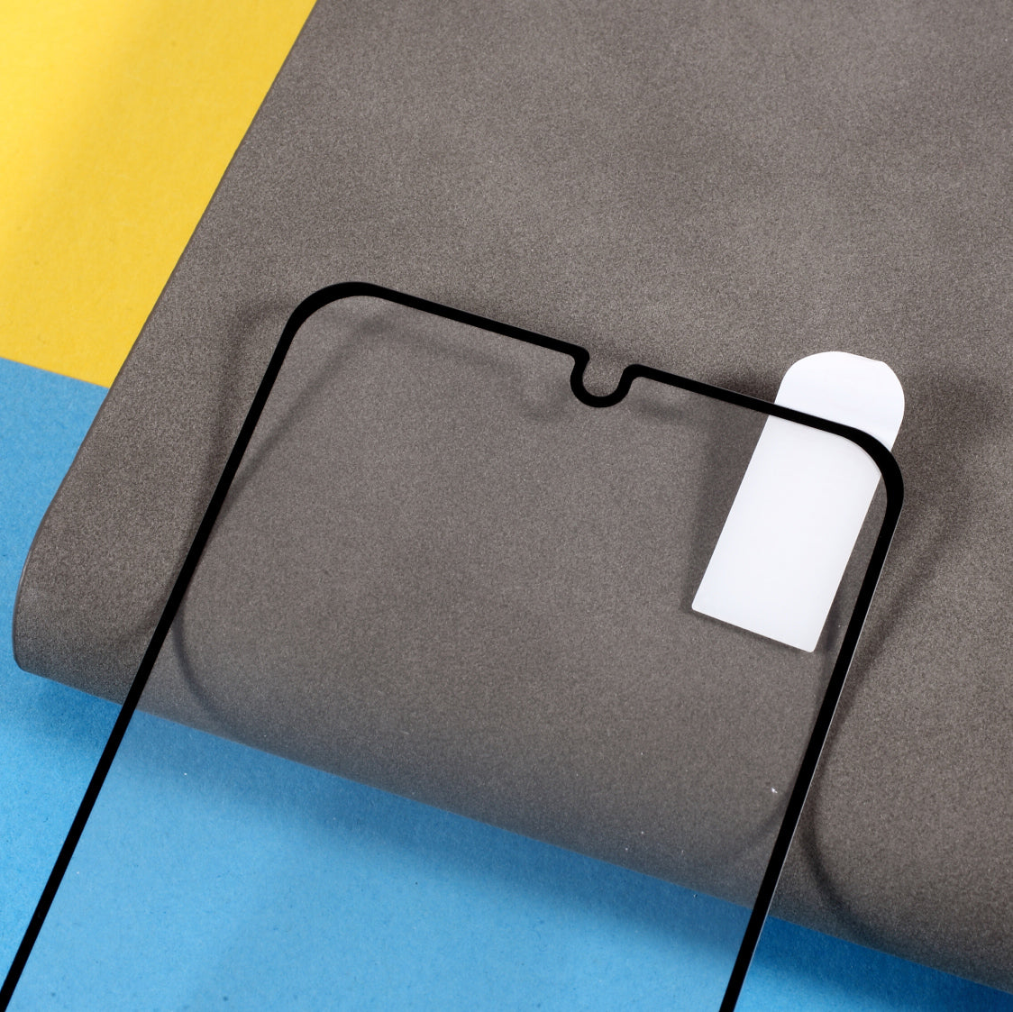 For Samsung Galaxy A06 Screen Protector Full Glue Silk Printing Tempered Glass Film