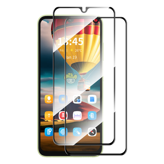 ENKAY HAT PRINCE 2Pcs For Samsung Galaxy A16 5G / A16 4G Screen Protector 0.26mm 2.5D High Aluminium-Silicon Glass Film