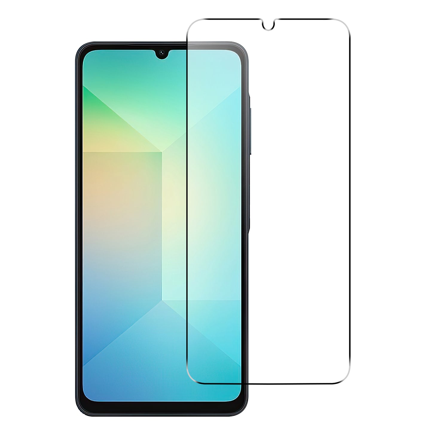 For Samsung Galaxy A06 Screen Protector HD Tempered Glass Film 2.5D