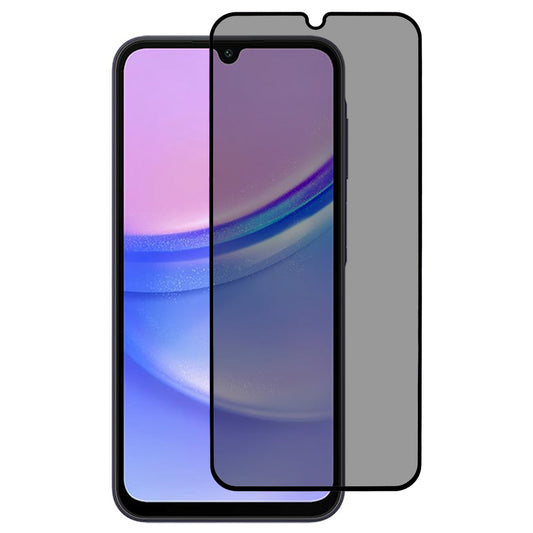 For Samsung Galaxy A16 5G / A16 4G Anti-Peep Full Covering Screen Protector Silk Printing Tempered Glass Film