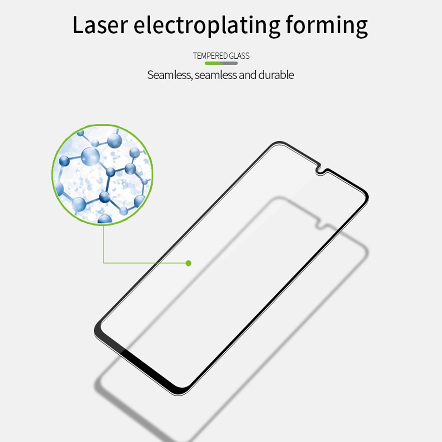 MOFI JK Series-1 for Samsung Galaxy A06 Full Screen Protector Anti-Explosion 9H Hardness
