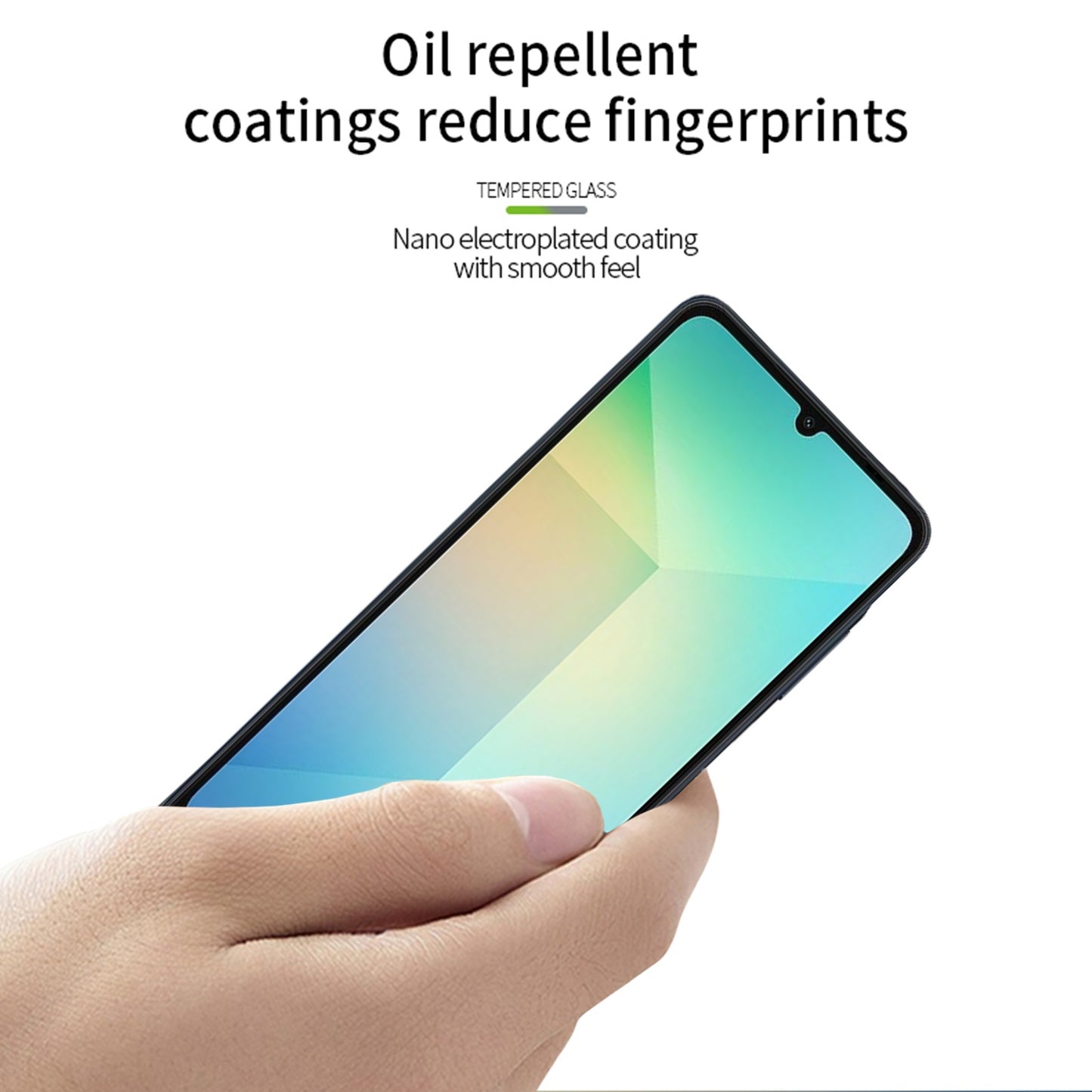 MOFI JK Series-1 for Samsung Galaxy A06 Full Screen Protector Anti-Explosion 9H Hardness