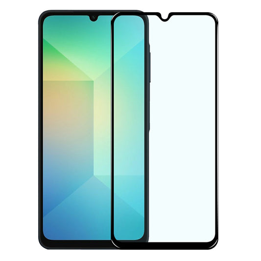 NORTHJO A+ For Samsung Galaxy A06 Screen Protector High Aluminum-Silicon Film 0.3mm 2.5D - Black