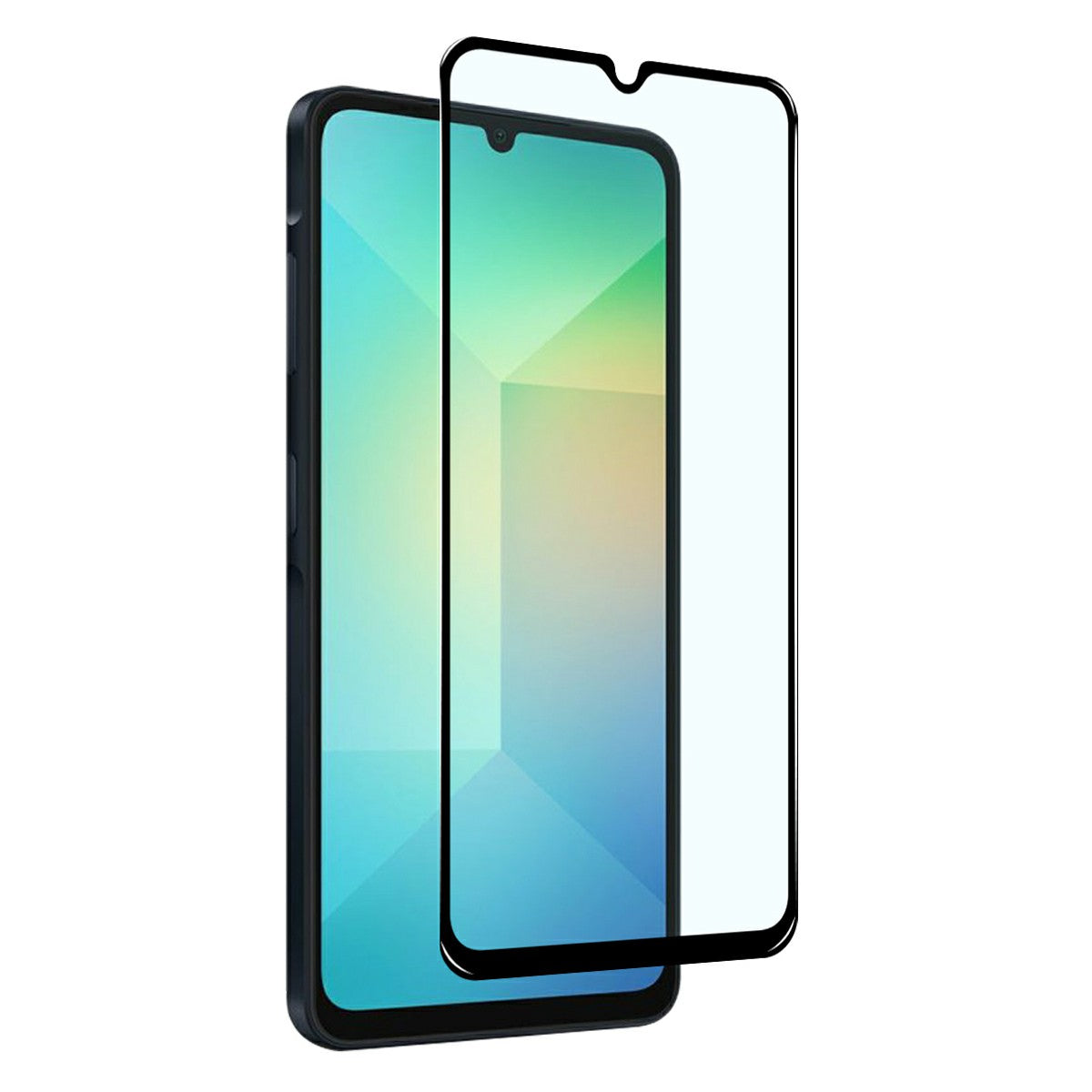 NORTHJO A+ For Samsung Galaxy A06 Screen Protector High Aluminum-Silicon Film 0.3mm 2.5D - Black
