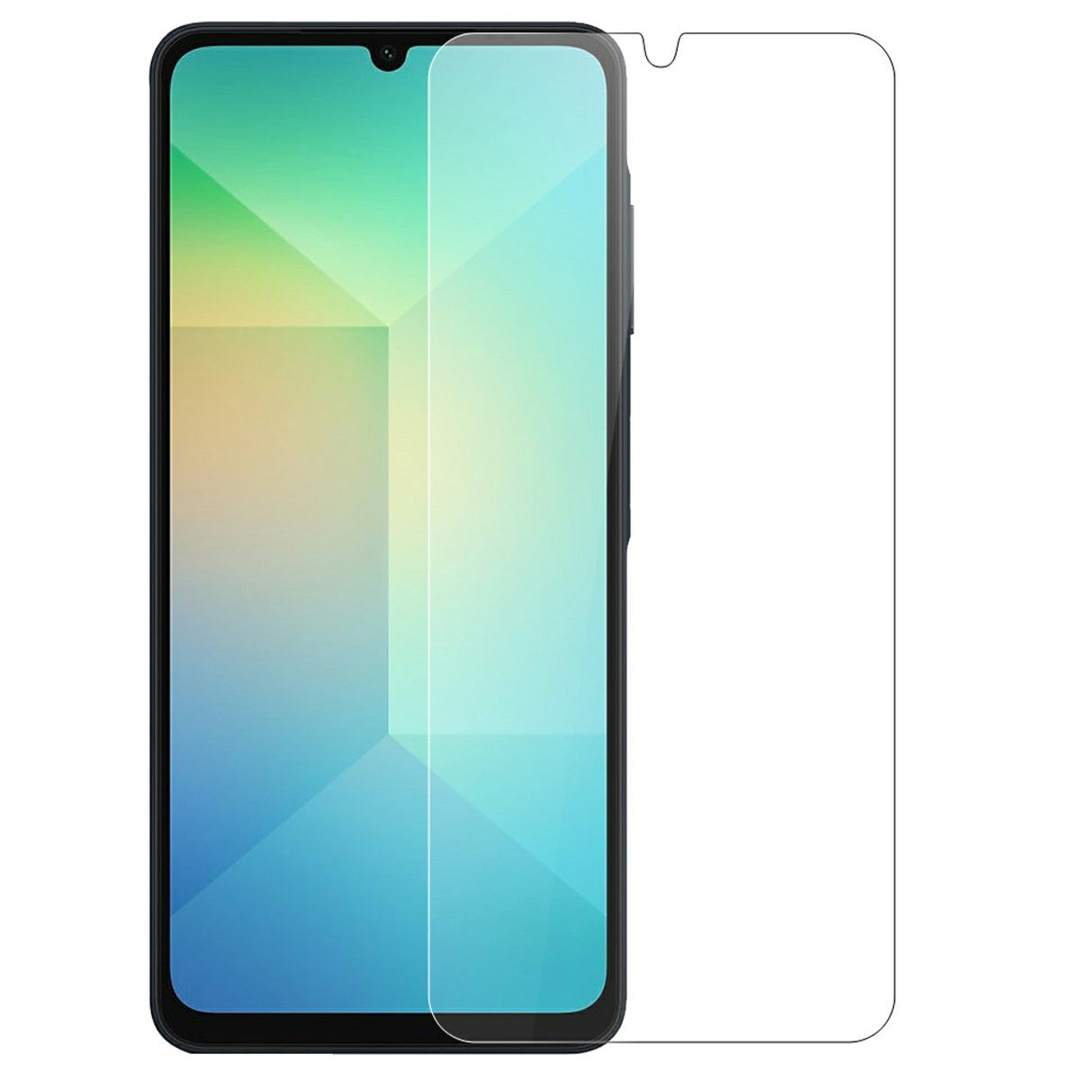 NORTHJO A+ For Samsung Galaxy A06 Screen Protector Clarity 2.5D Tempered Glass Film