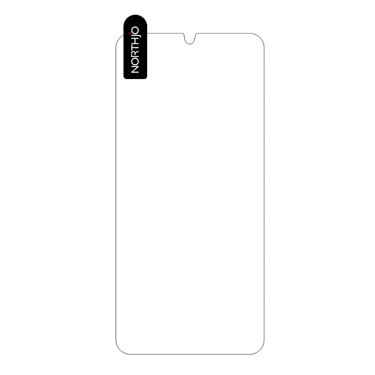NORTHJO A+ For Samsung Galaxy A06 Screen Protector Clarity 2.5D Tempered Glass Film