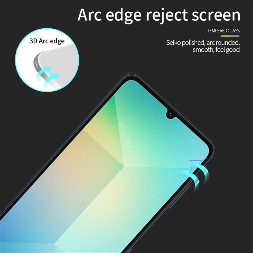 PINWUYO JK 3D Tempered Glass Film Series-2 for Samsung Galaxy A16 5G / A16 4G Screen Protector 9H Hardness Ultra Clear