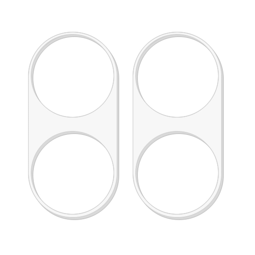 2Pcs For Samsung Galaxy A06 Camera Lens Protector 3D Arc Edge Anti-Scratch Tempered Glass Lens Film