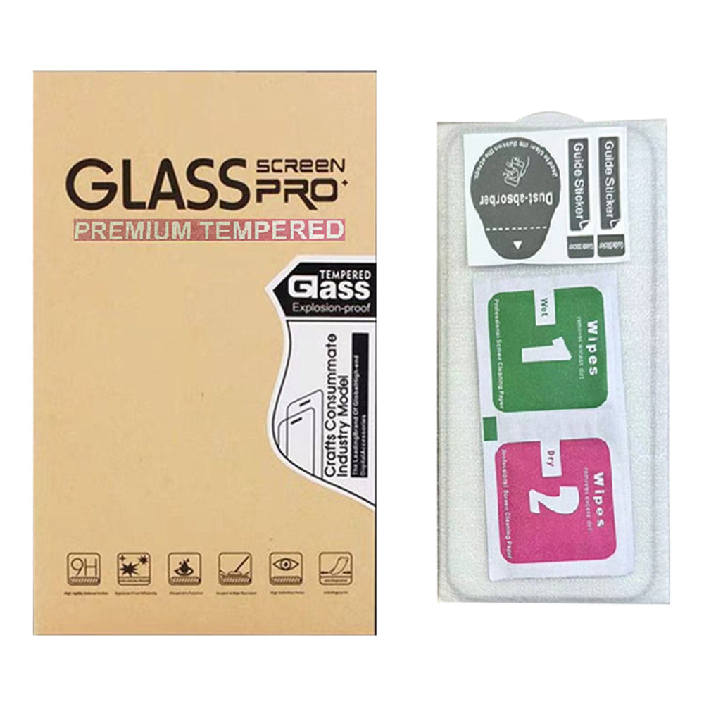 For Samsung Galaxy A06 High Aluminum-Silicon Glass Screen Protector 2.5D Silk Printing