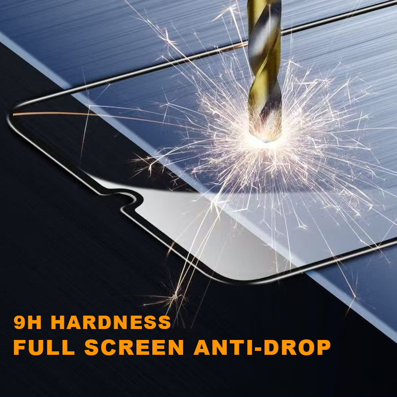10Pcs For Samsung Galaxy A06 Screen Protector Silk Printing Edge Full Glue Complete Covering