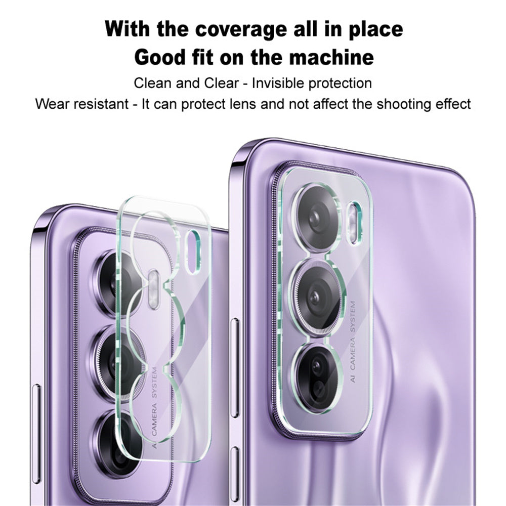 IMAK For Samsung Galaxy A06 Tempered Glass Camera Lens Protector+Acrylic Lens Cap