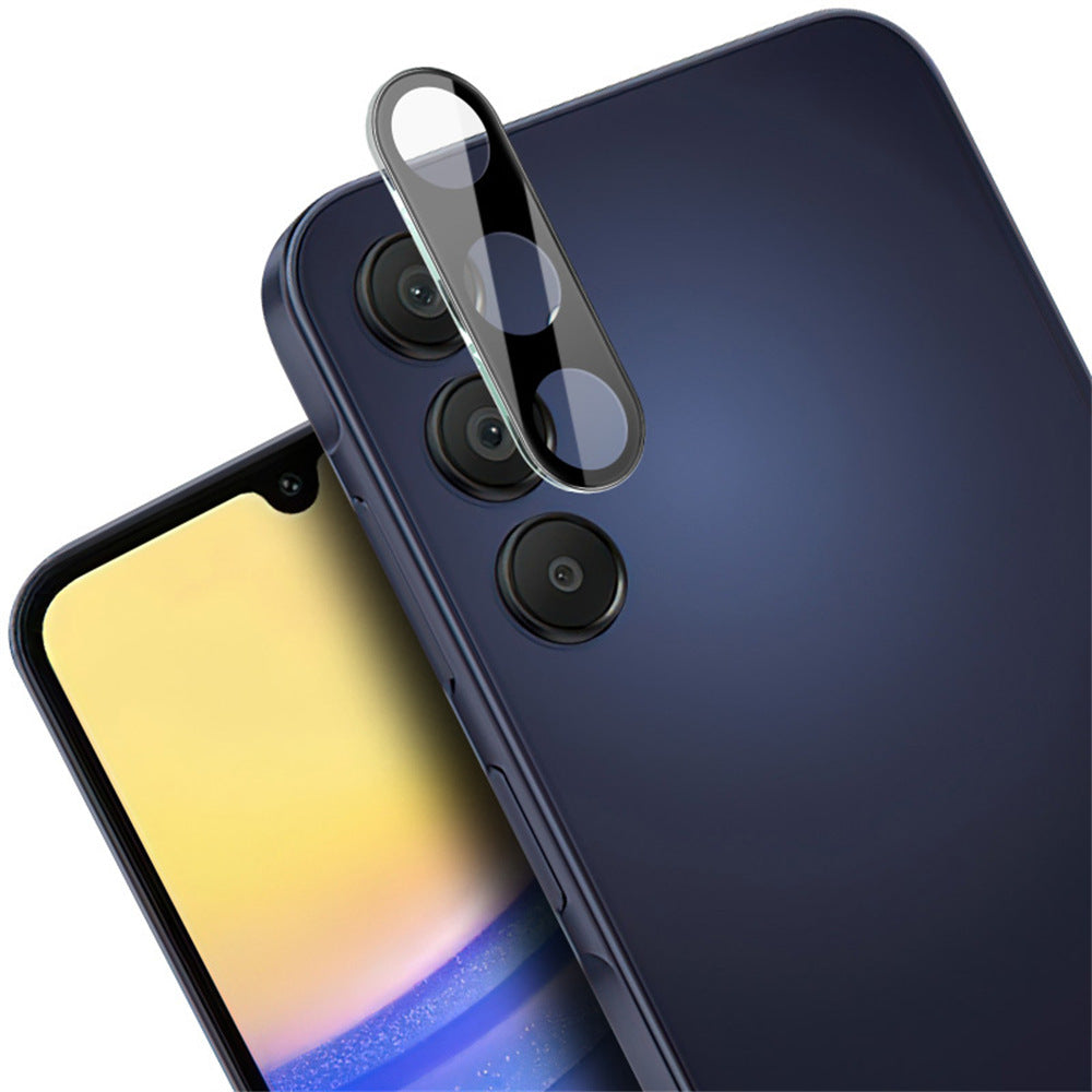 IMAK For Samsung Galaxy A16 5G / A16 4G Tempered Glass Lens Film+Acrylic Cap (Black Version)