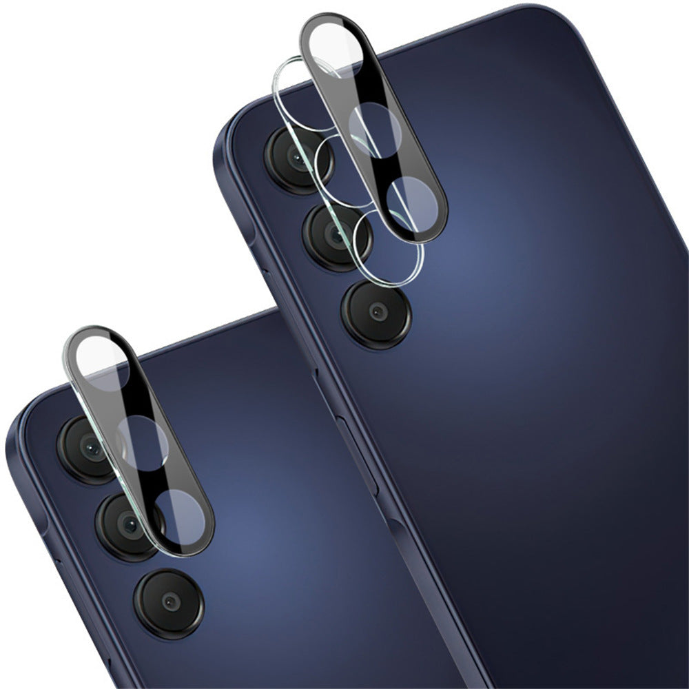 IMAK For Samsung Galaxy A16 5G / A16 4G Tempered Glass Lens Film+Acrylic Cap (Black Version)