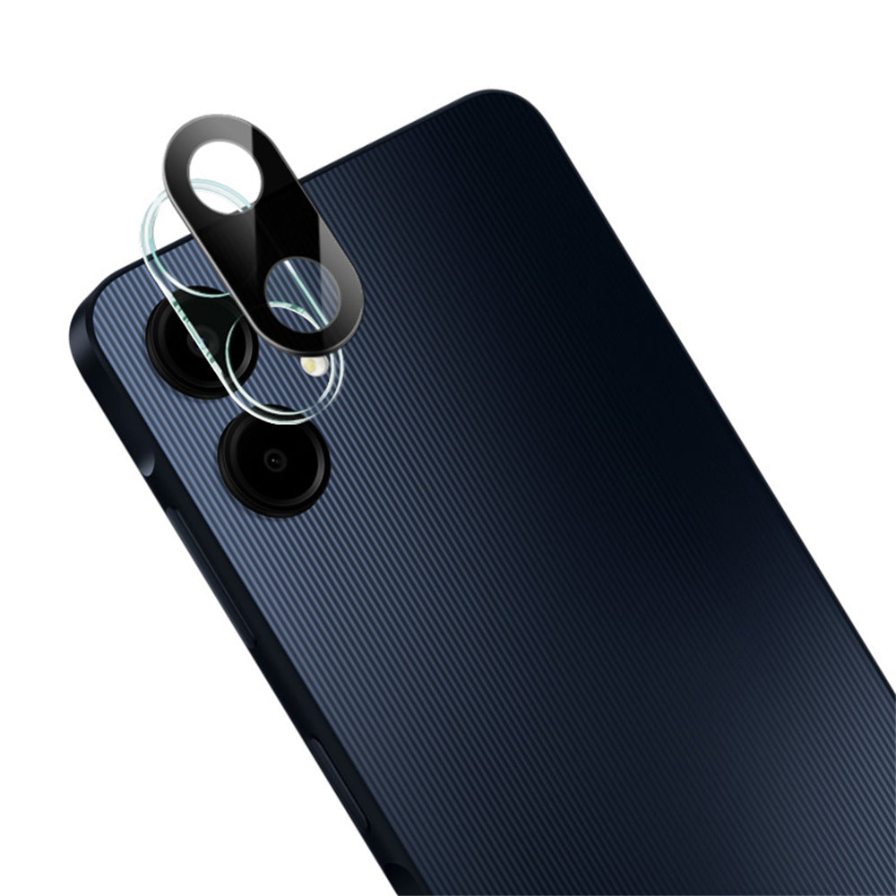IMAK For Samsung Galaxy A06 Tempered Glass Lens Film+Acrylic Cap (Black Version)