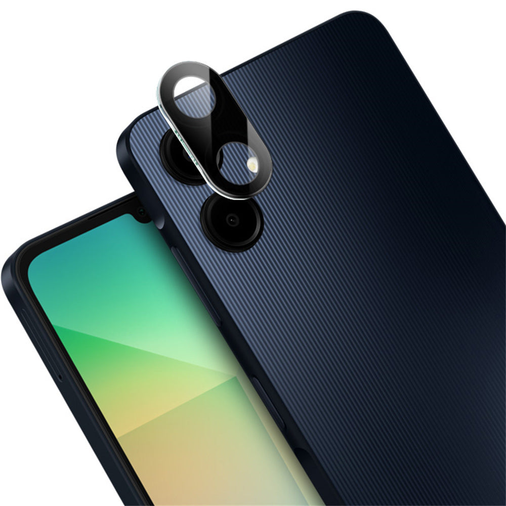 IMAK For Samsung Galaxy A06 Tempered Glass Lens Film+Acrylic Cap (Black Version)