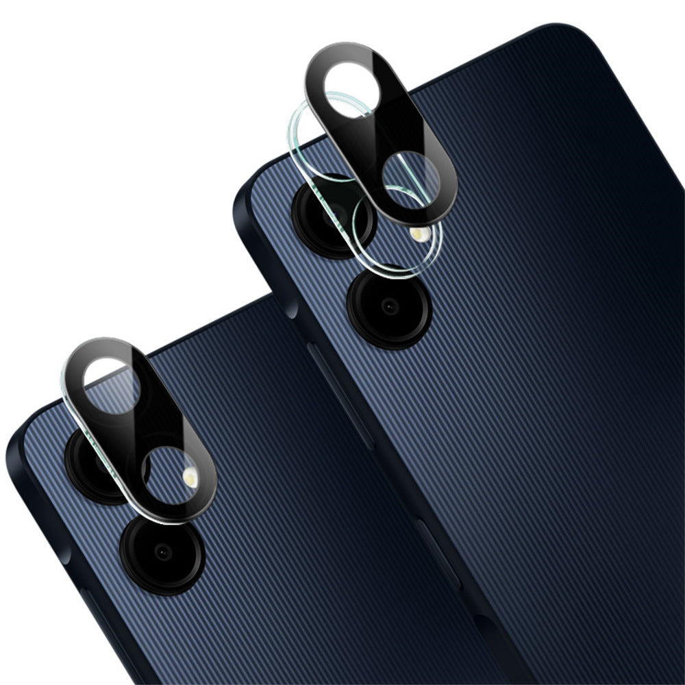 IMAK For Samsung Galaxy A06 Tempered Glass Lens Film+Acrylic Cap (Black Version)