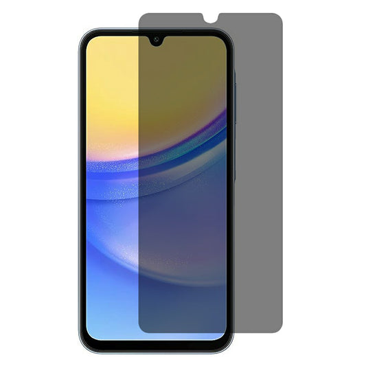 For Samsung Galaxy A16 5G / A16 4G Anti-Spy Screen Protector Full Glue Silk Print Black Edge Tempered Glass Film