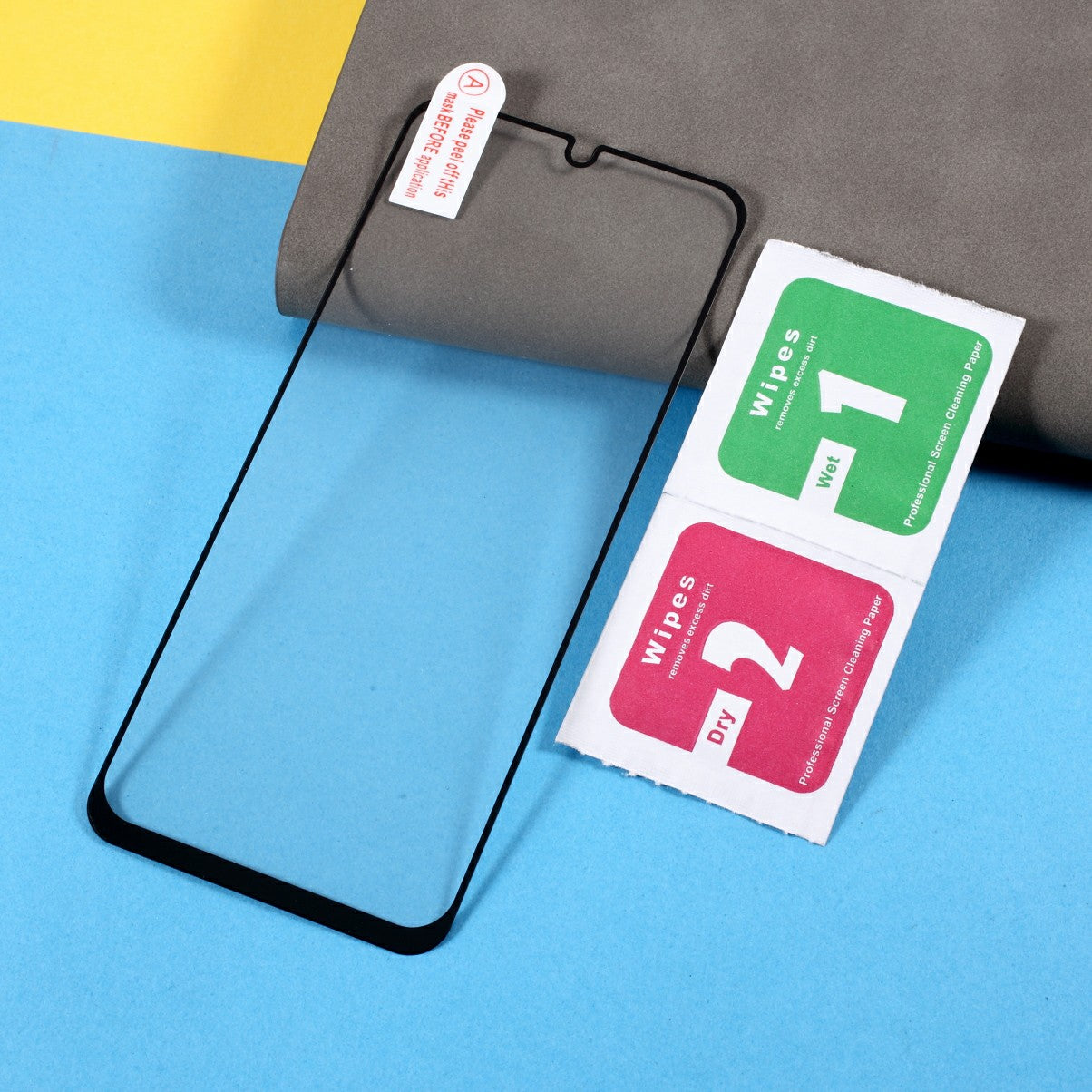 For Samsung Galaxy A16 5G / A16 4G Screen Protector Full Glue Silk Printing Tempered Glass Film