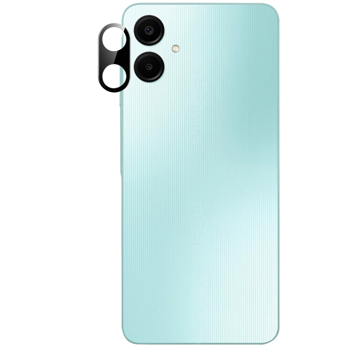 For Samsung Galaxy A06 Camera Lens Protector Black Tempered Glass Lens Film