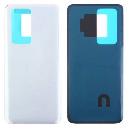 For Huawei P40 Pro Back Battery Housing Cover Replacement (without Logo) - White