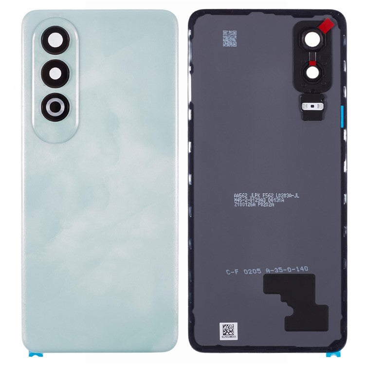 For OnePlus Nord CE4 5G OEM Battery Housing with Adhesive Sticker + Camera Lens Cover - Green