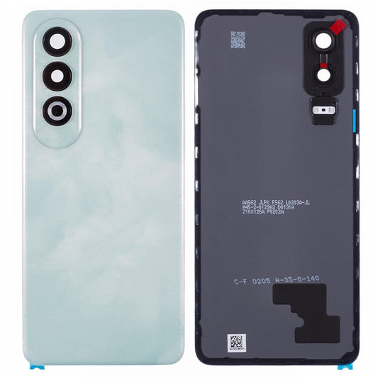 For OnePlus Nord CE4 5G OEM Battery Housing with Adhesive Sticker + Camera Lens Cover - Green