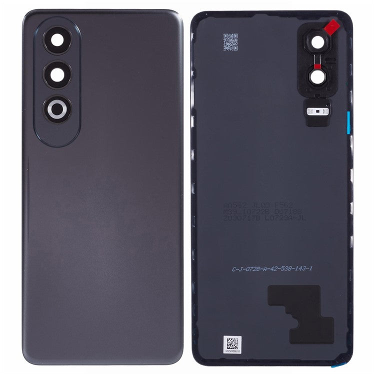 For OnePlus Nord CE4 5G OEM Battery Housing with Adhesive Sticker + Camera Lens Cover - Grey