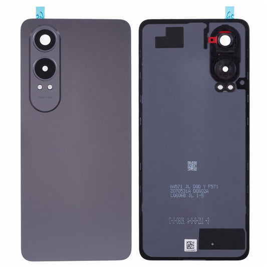 For OnePlus Nord CE4 Lite 5G OEM Battery Housing with Adhesive Sticker + Camera Lens Cover - Grey