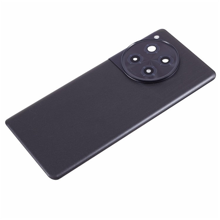 For OnePlus 12R 5G OEM Battery Housing with Adhesive Sticker + Camera Lens Cover - Grey