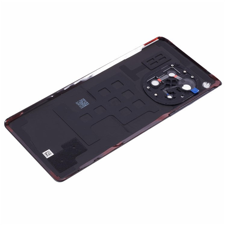 For OnePlus 12R 5G OEM Battery Housing with Adhesive Sticker + Camera Lens Cover - Grey