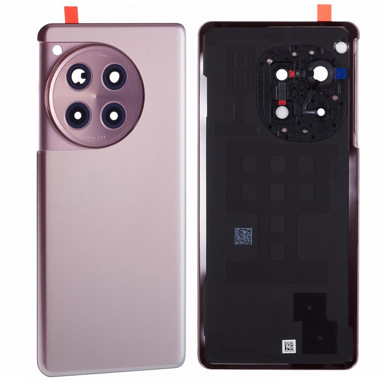 For OnePlus 12R 5G OEM Battery Housing with Adhesive Sticker + Camera Lens Cover - Gold