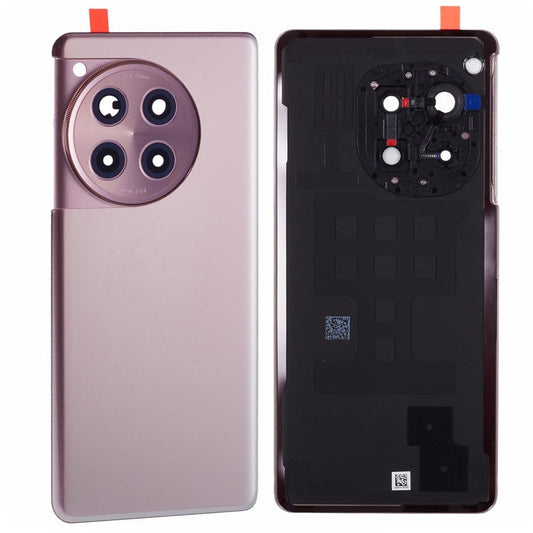For OnePlus 12R 5G OEM Battery Housing with Adhesive Sticker + Camera Lens Cover - Gold