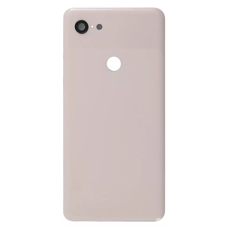 For Google Pixel 3 OEM Battery Housing with Camera Lens Cover Replacement Part - Pink