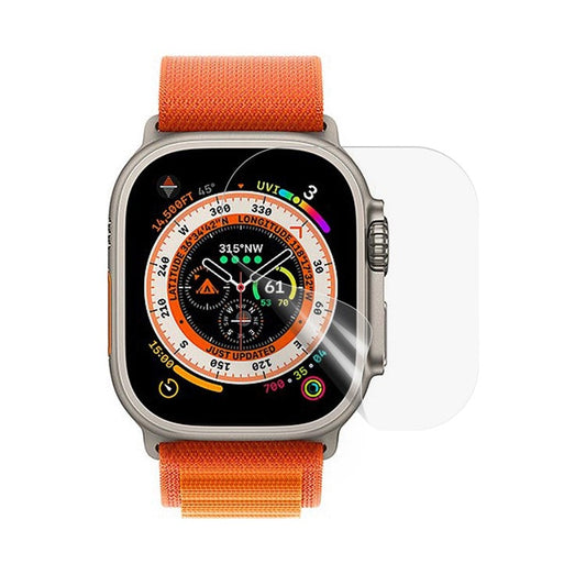For Apple Watch Ultra 2 49mm / Ultra 49mm TPU+PET Hydrogel Film Full Cover Clear High Touch Screen Protector