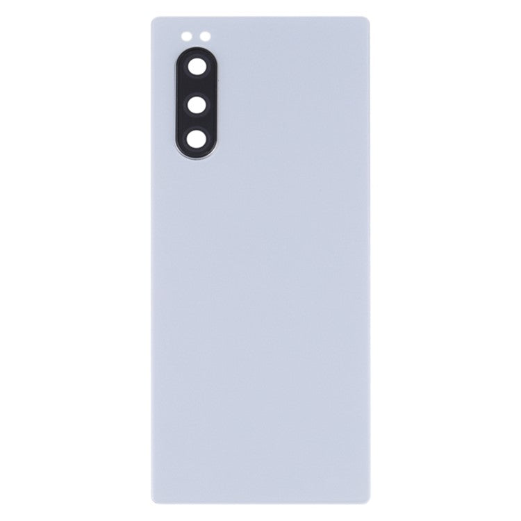 For Sony Xperia 5 OEM Battery Housing Cover Repair Part + Camera Lens Cover - Grey